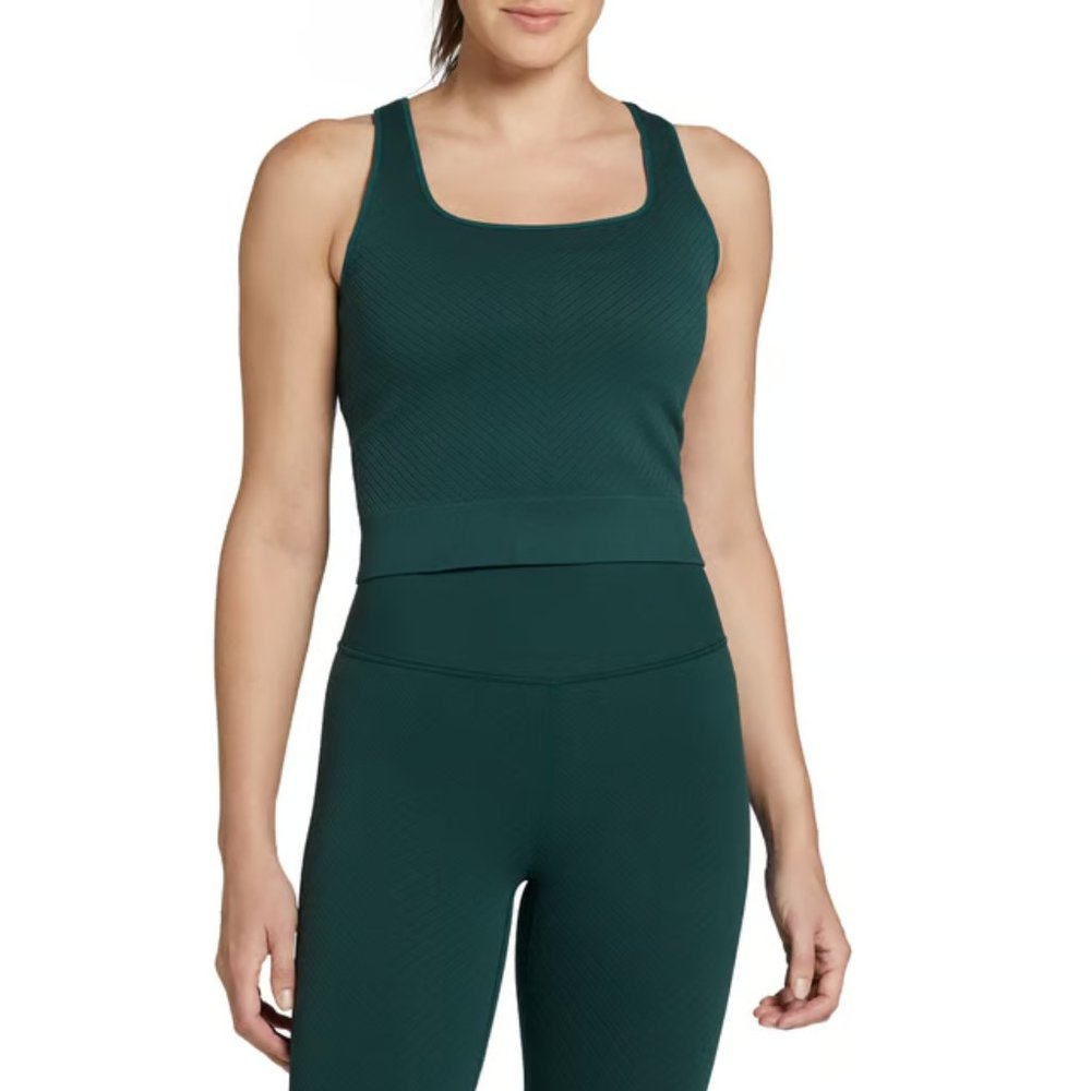 DSG Women's Momentum Seamless Cropped Tank Top